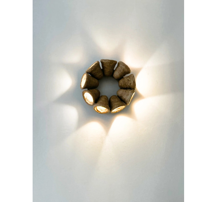 Кругле бра Pecherna sconce 'circle 4'6